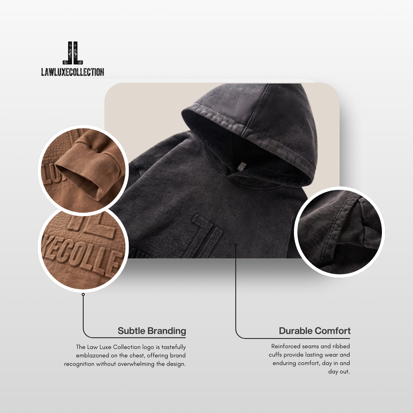 Urban Shadow Hoodie - Law Luxe Collection