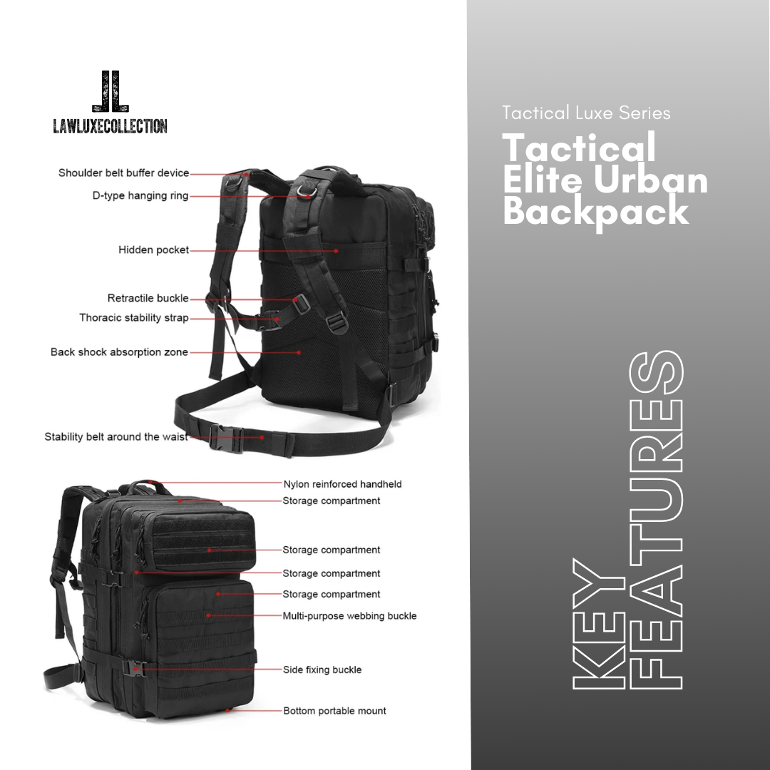 Tactical Elite Urban Backpack