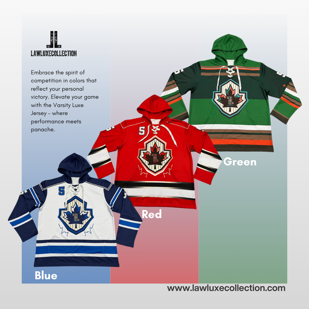 Varsity Luxe Edition Jersey: Athletic Elegance Redefined